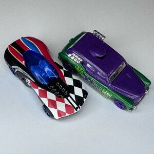 Harley Quinn and Joker Hotwheels
